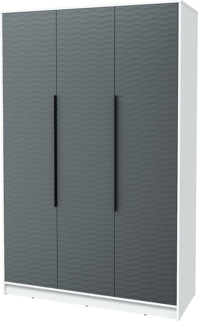 

Шкаф распашной Интерлиния Концепт Зодиак КТ-Ш3 (белый платинум/серый)