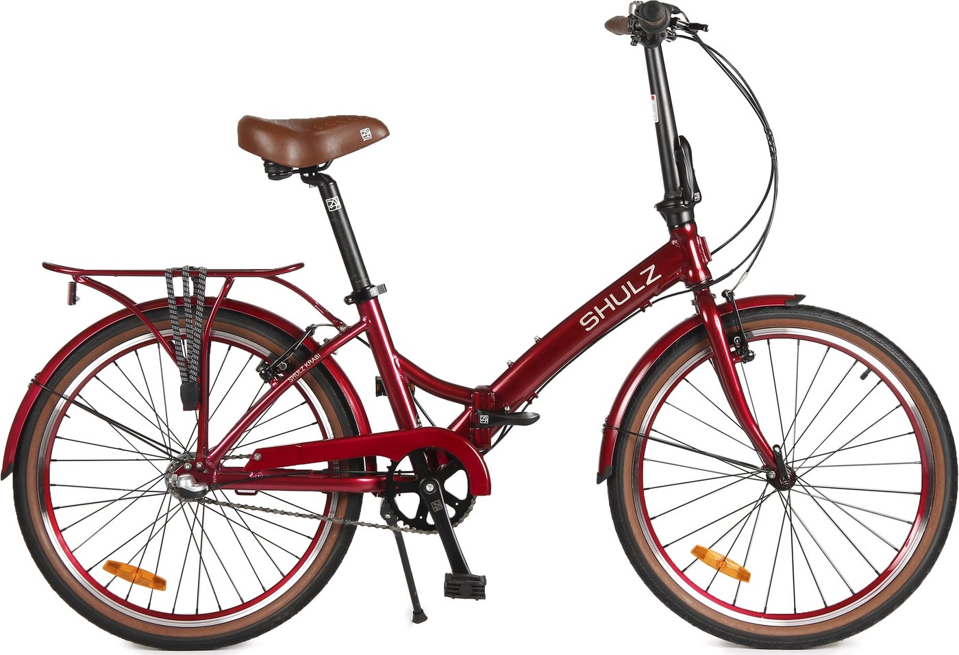 

Велосипед Shulz Krabi V-brake 2023 (бордовый)