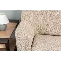 Пледы, покрывала Софатэкс Стандарт КПО-7 Венеция с оборкой 00941 (ваниль)