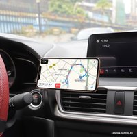 Держатель для смартфона Hoco CA46 (серебристый)