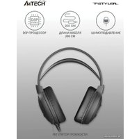 Наушники A4Tech Fstyler FH300U (черный)