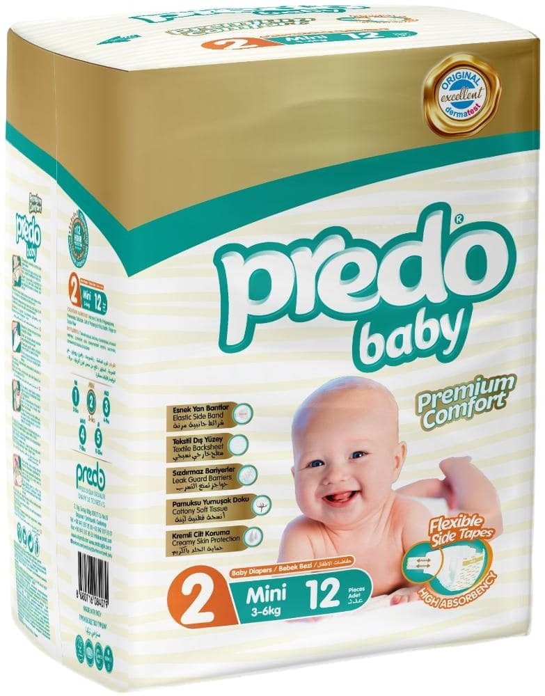 

Подгузники Predo Baby №2 3-6 кг (13 шт)