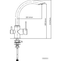 Смеситель Gappo G4399