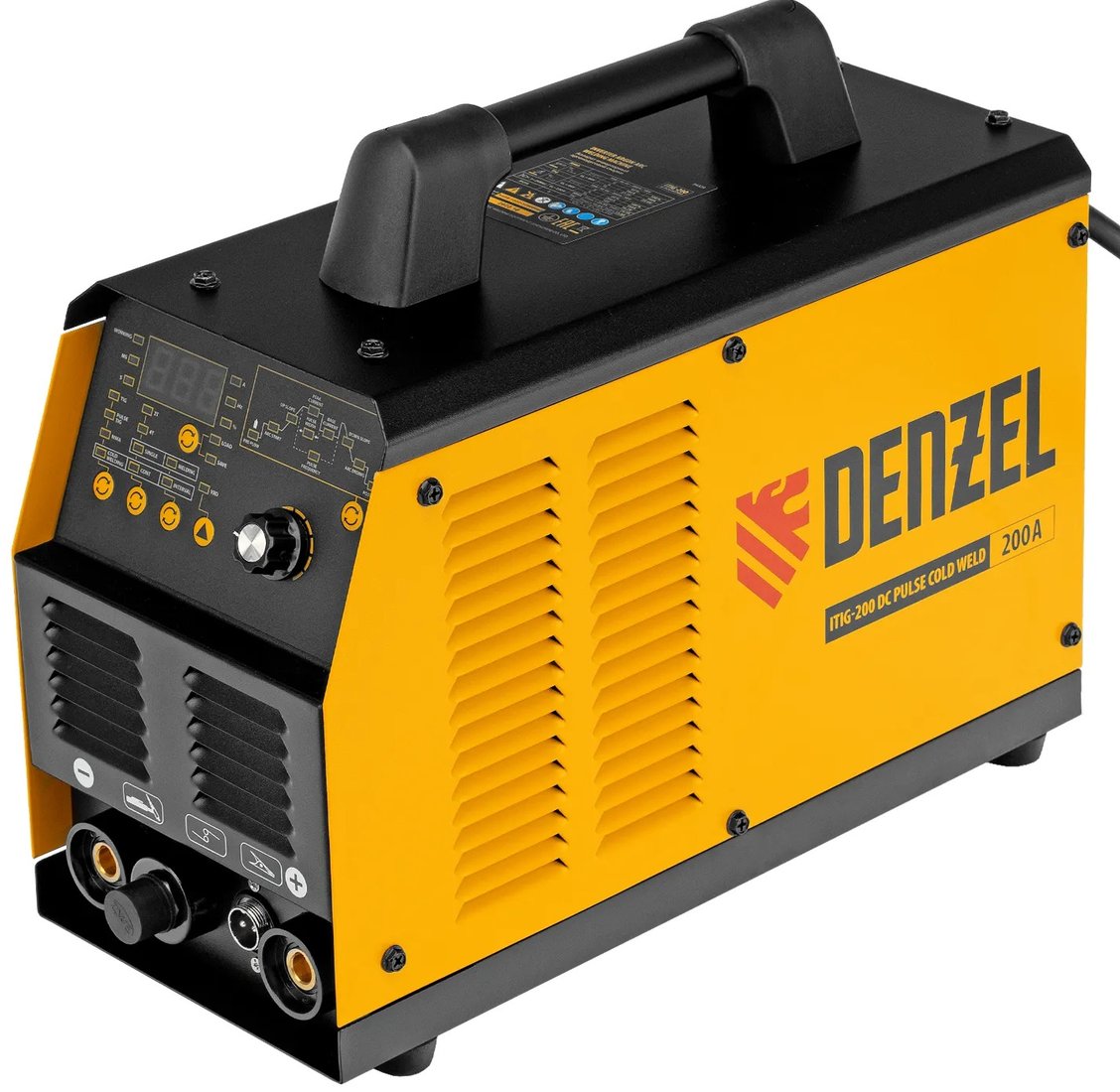 

Сварочный инвертор Denzel ITIG-200 DС Pulse Cold Weld