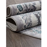 Ковер для жилой комнаты Merinos Palermo F290-OVAL-GRAY (2х2.9)