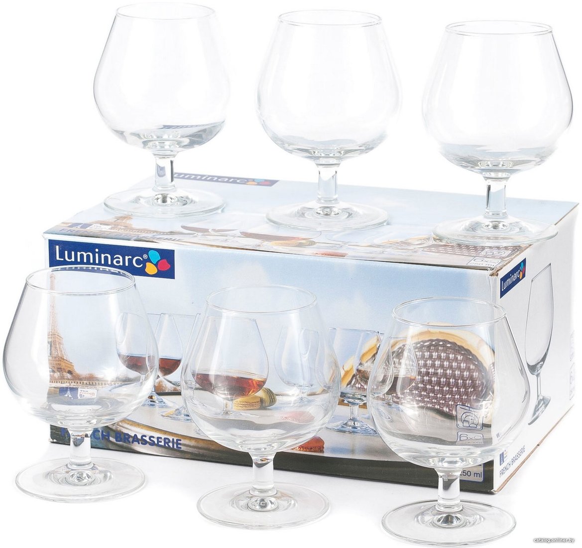 Набор бокалов для коньяка Luminarc French brasserie J0010