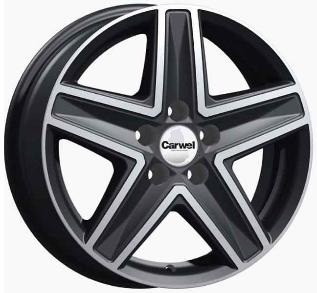

Литые диски Carwel Витим 237 16x6.5" 5x114.3мм DIA 66.1мм ET 45мм AB