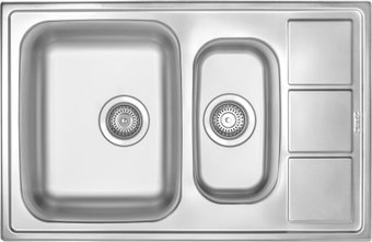 Кухонная мойка ZorG ZLL 7850-2 (микродекор)