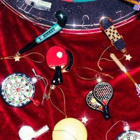 Елочная игрушка Vondels Пинг-понг ракетки 1232620090010