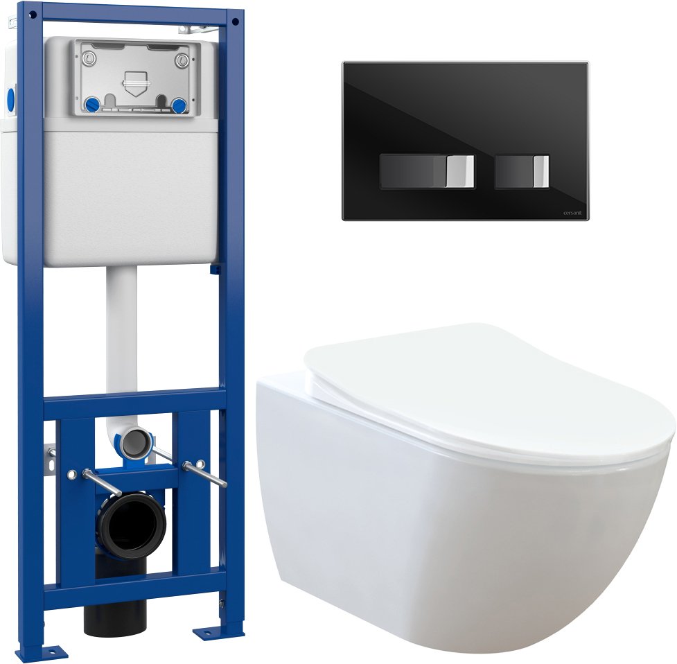 

Унитаз подвесной Creavit Free FE322-11CB00E-0000 + S-IN-MZ-LINK_PRO + P-BU-MOV/Blg/Gl