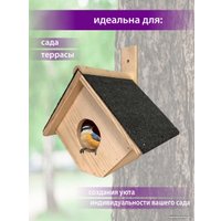 Скворечник для птиц БСМ 0017.03 (натуральный) в Гродно