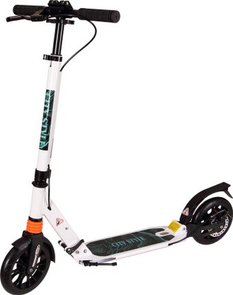 Двухколесный подростковый самокат Amigo City Style Disc (белый)