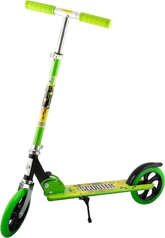 Двухколесный подростковый самокат Scooter SC-02 (зеленый)