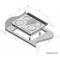 Варочная панель Solgaz Innova Comfort 4+1