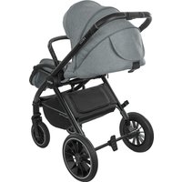 Универсальная коляска Indigo Ultra (3 в 1, серый)