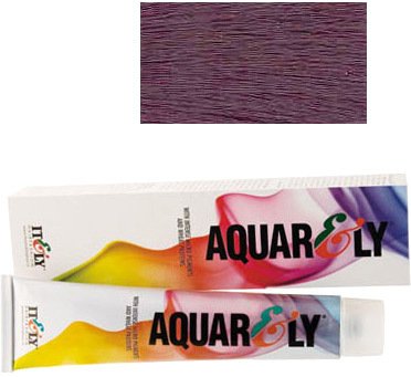 

Крем-краска для волос Itely Hairfashion Aquarely Color Cream 4V фиолетовый шатен