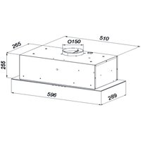Кухонная вытяжка Konigin Awe 60 (белый)