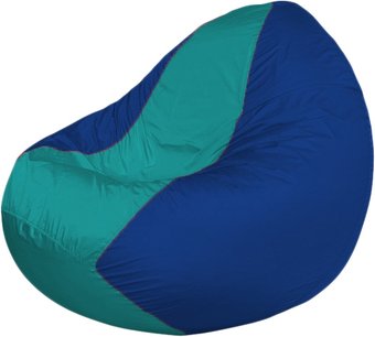 Кресло-мешок Flagman Classic K2.1-203 (синий/бирюзовый)