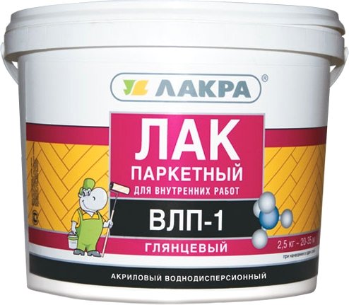 

Лак Лакра Паркетный акриловый ВЛП-1 (полуматовый) 2.5 кг