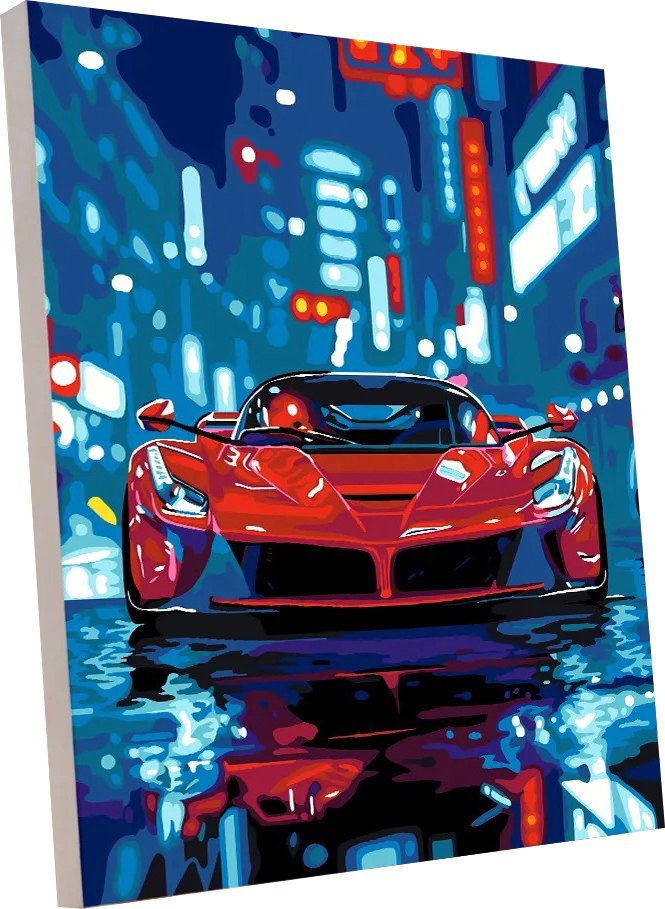 

Картина по номерам PaintLine Ferrari PL-00385
