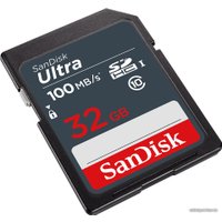 Карта памяти SanDisk Ultra SDHC SDSDUNR-032G-GN3IN 32GB