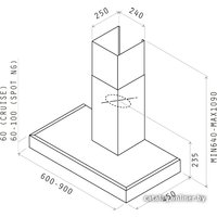 Кухонная вытяжка Elica SPOT NG H6 IX/A/60