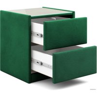 Тумба Мебельград Аризона мягкая (мора зеленый)