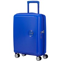 Чемодан-спиннер American Tourister SoundBox Cobalt Blue 55 см