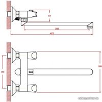 Смеситель Zollen Minden MI62420941