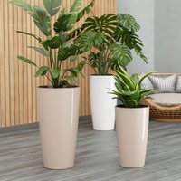 Кашпо Альтернатива Рондо М8878 (бежевый)