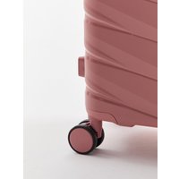 Чемодан-спиннер L'Case Valencia 23 (M, розовый)