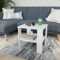 Журнальный столик Горизонт Асти 12АСЖБ (белый)