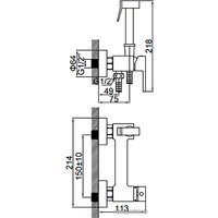 Гигиенический душ Ledeme L5398C-7