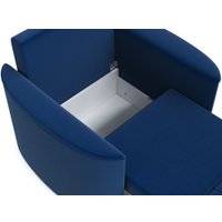 Кресло-кровать Mio Tesoro Амми (Velutto 26, синий)