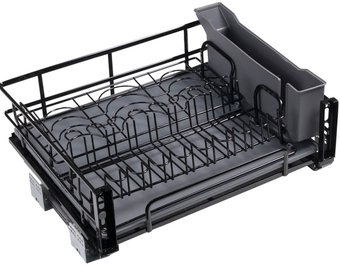 Сушилка для посуды AKS Dark Line 90623 (черный сталь)