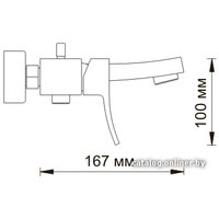 Смеситель Wasserkraft Aller 1061