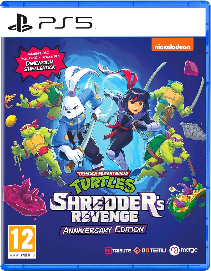

Teenage Mutant Ninja Turtles: Shredder's Revenge Anniversary Edition для PlayStation 5