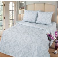 2-спальный комплект постельного белья Milanika Кварц 2сп (поплин-жаккард)