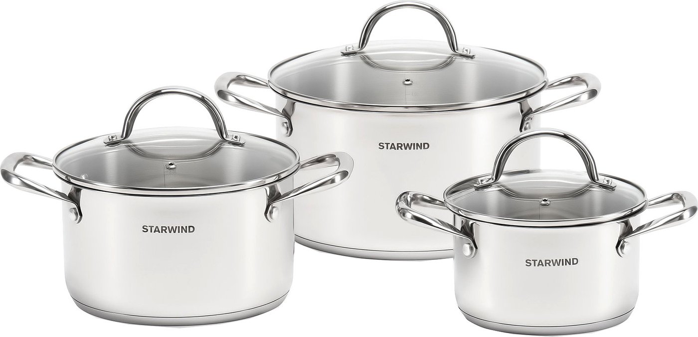 

Набор кастрюль StarWind Chef Compact SW-CH1006