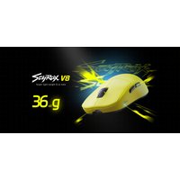Игровая мышь Scyrox V8 Kailh Optical (желтый) в Гродно