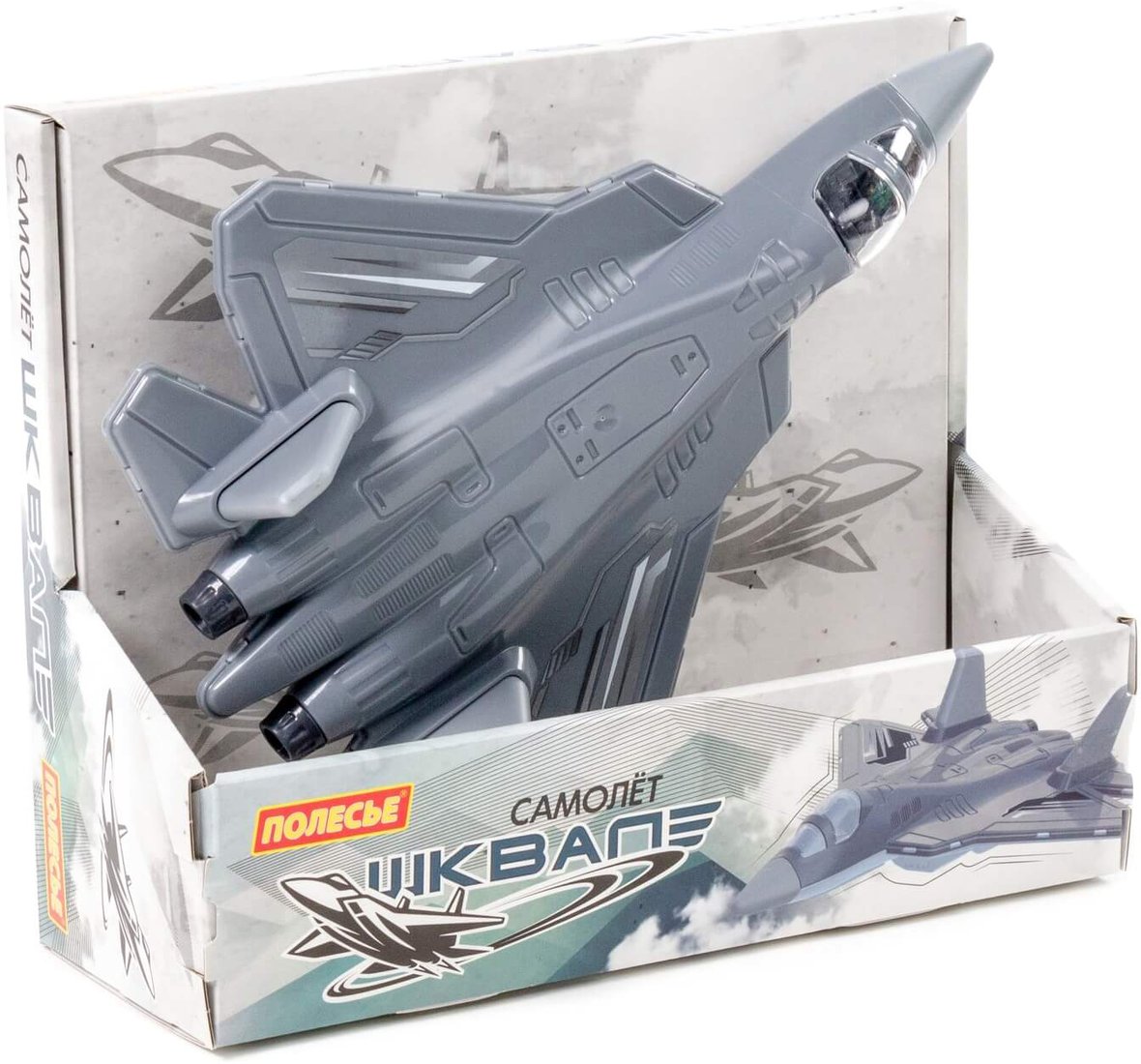 

Самолет Полесье Шквал-57 94292 (в коробке)