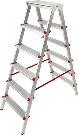 

Лестница-стремянка PRO Startul ST9941-06 6 ступеней