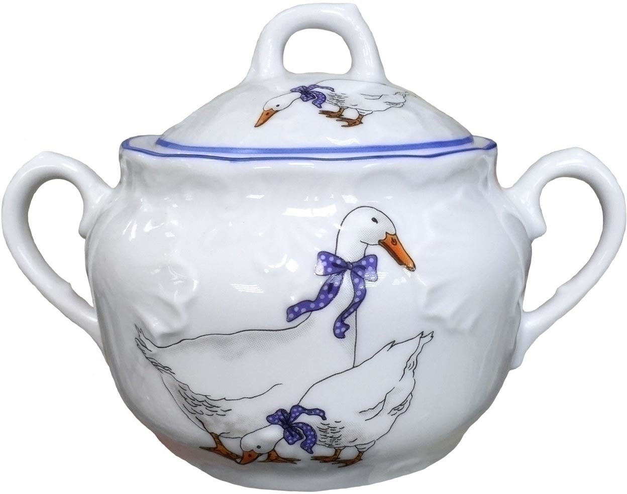 

Сахарница Cmielow i Chodziez Rococo E280-0035860 (гусь)