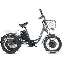 Электровелосипед Eltreco Porter Fat 500 UP! (темно-синий)