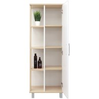  Doratiz Шкаф-полупенал Гавайи 50 R 2712.301 (дуб сонома/белый)