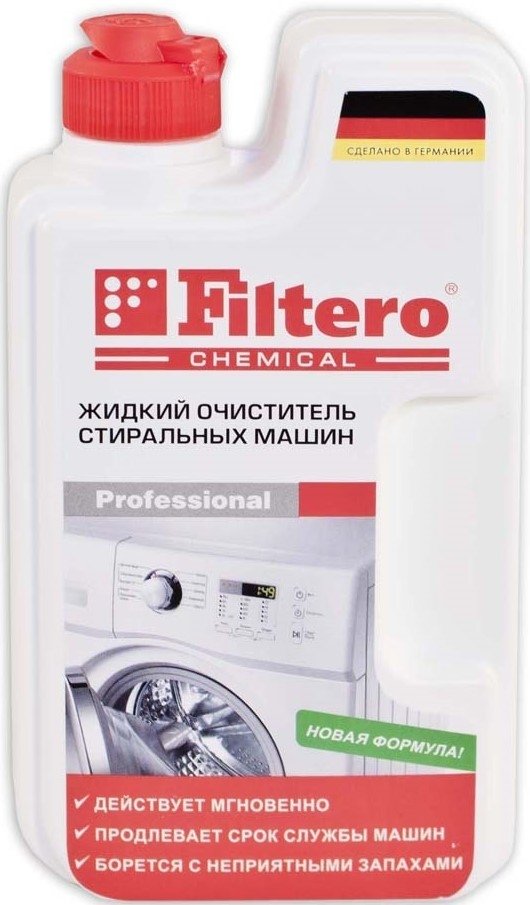 

Средство для стиральных машин Filtero 902 (0.25 л)