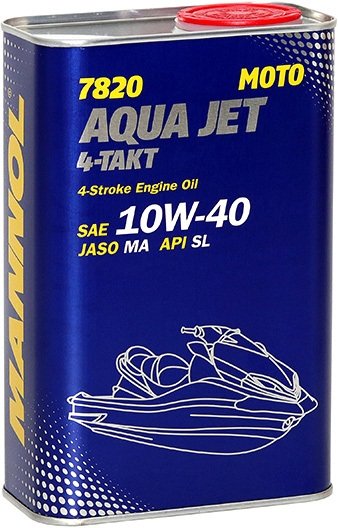 

Моторное масло Mannol 4-Takt Aqua Jet 10W-40 1л