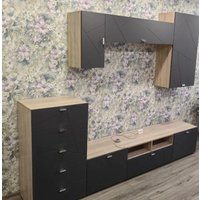 Шкаф распашной MLK Скайлайн (Графит) в Мозыре