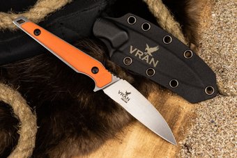 Нож Kizlyar Supreme Vran N690 StoneWash