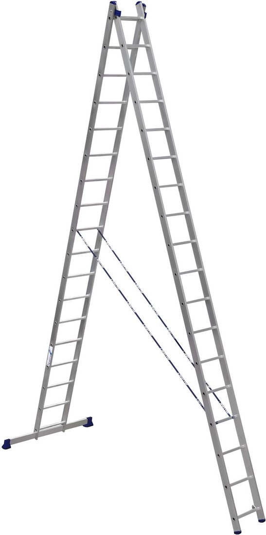 Лестница-стремянка Алюмет двухсекционная универсальная 6217 2x17